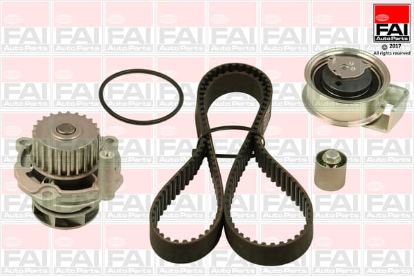 FAI AutoParts TBK476-6127 Vandens siurblio ir paskirstymo diržo komplektas
