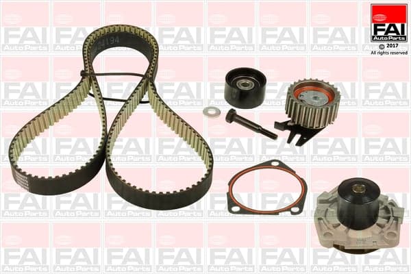 FAI AutoParts TBK535-6332 Vandens siurblio ir paskirstymo diržo komplektas