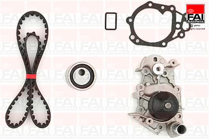 FAI AutoParts TBK88-6124 Vandens siurblio ir paskirstymo diržo komplektas