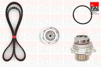 FAI AutoParts TBK90-6127 Vandens siurblio ir paskirstymo diržo komplektas
