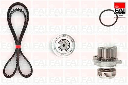 FAI AutoParts TBK90-6128 Vandens siurblio ir paskirstymo diržo komplektas