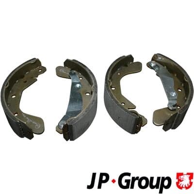 JP GROUP 1263900710 Būgninių stabdžių trinkelių komplektas