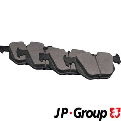 Stabdžių kaladėlių komplektas — JP GROUP 1463701010