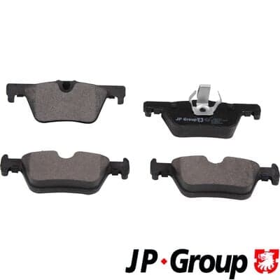Stabdžių kaladėlių komplektas — JP GROUP 1463702210