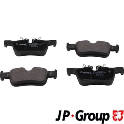 Stabdžių kaladėlių komplektas — JP GROUP 1463702310
