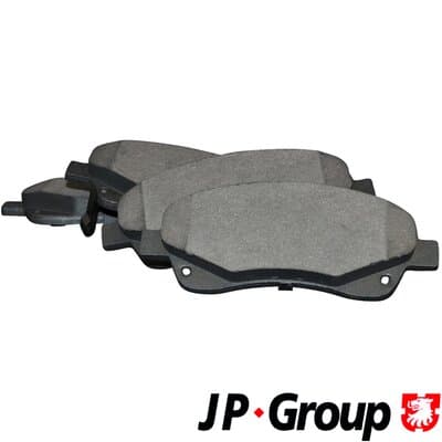 Stabdžių kaladėlių komplektas — JP GROUP 4863602510