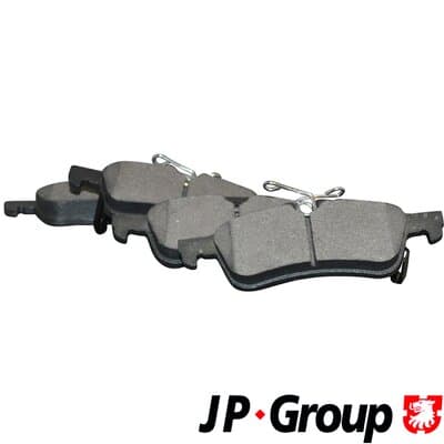 Stabdžių kaladėlių komplektas — JP GROUP 4863700710