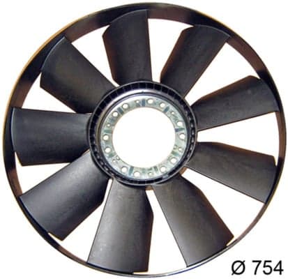 MAHLE CFW 42 000P Ventiliatoriaus ratas, variklio aušinimas