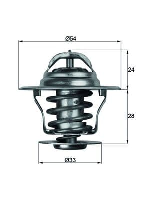 MAHLE TX 11 92D Termostatas
