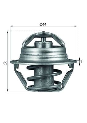MAHLE TX 90 87D Termostatas