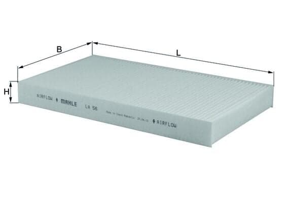 Salono filtras — MAHLE LA 56