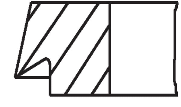 MAHLE 039 64 N0 Stūmoklio žiedų komplektas