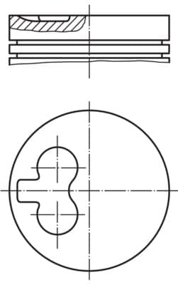 MAHLE 039 24 01 Stūmoklis