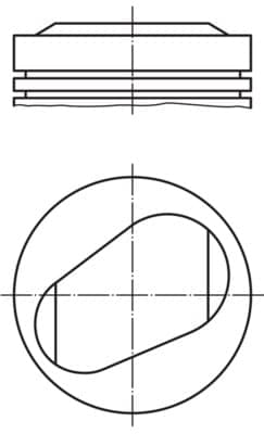 MAHLE 081 94 00 Stūmoklis