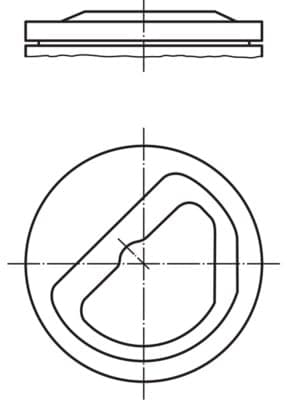 MAHLE 082 40 00 Stūmoklis
