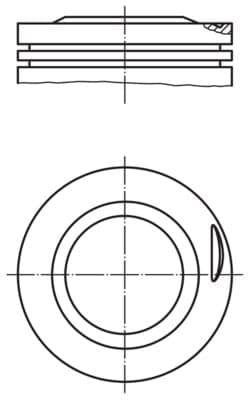 MAHLE 081 20 00 Stūmoklis