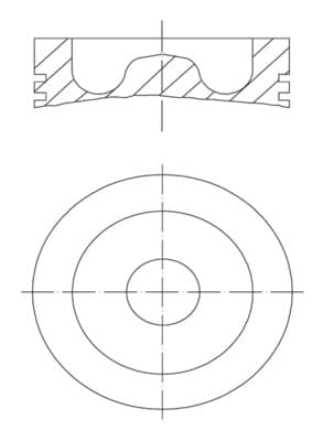 Stūmoklis — MAHLE 061 69 00