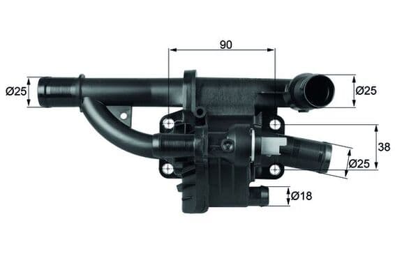 MAHLE TH 40 83