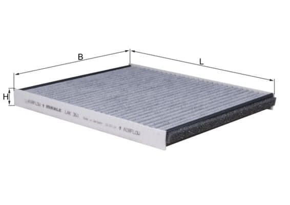 Salono filtras — MAHLE LAK 361