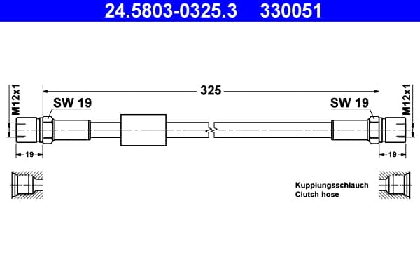ATE 24.5803-0325.3 Sankabos žarna