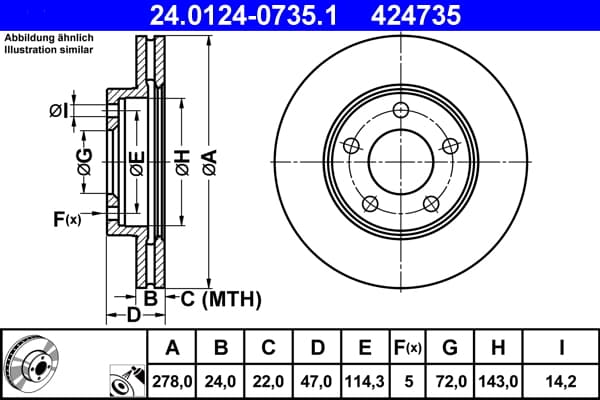 Brake rotor image