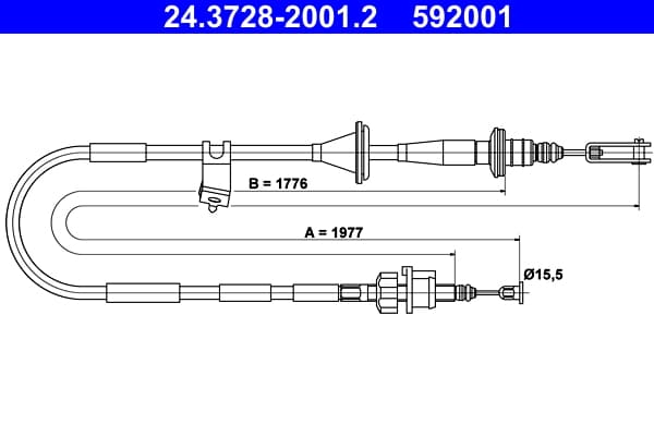 ATE 24.3728-2001.2 Sankabos trosas
