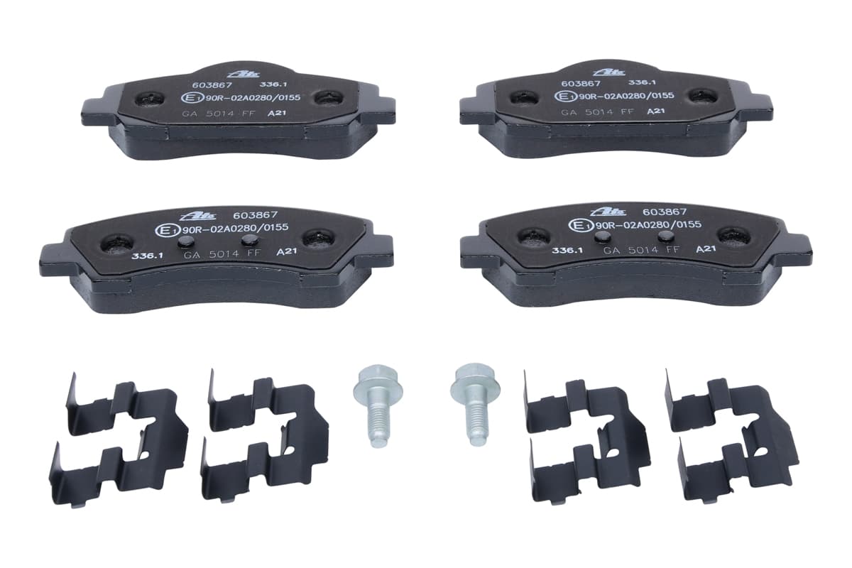 Brake pad set image