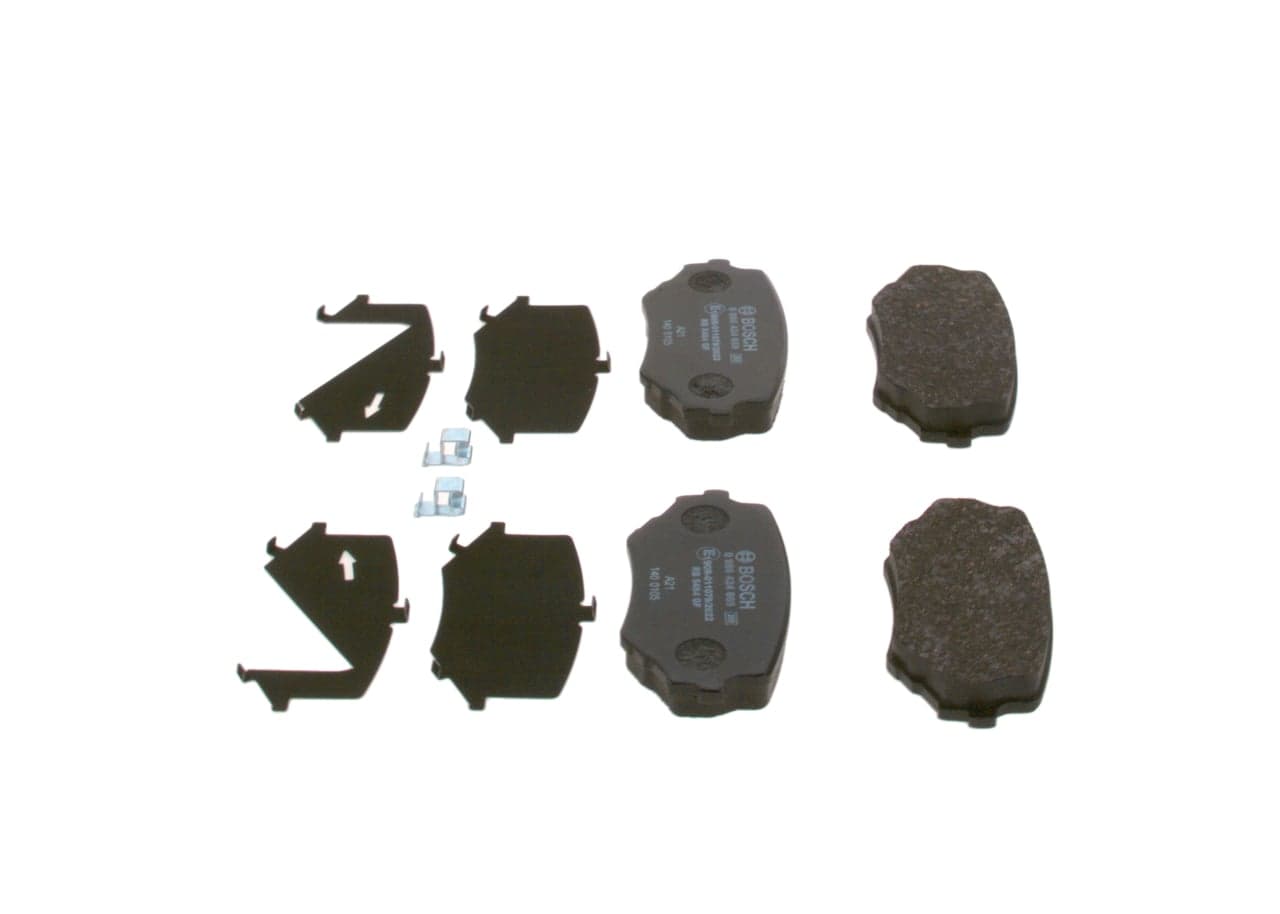 Stabdžių kaladėlių komplektas — BOSCH 0 986 424 658