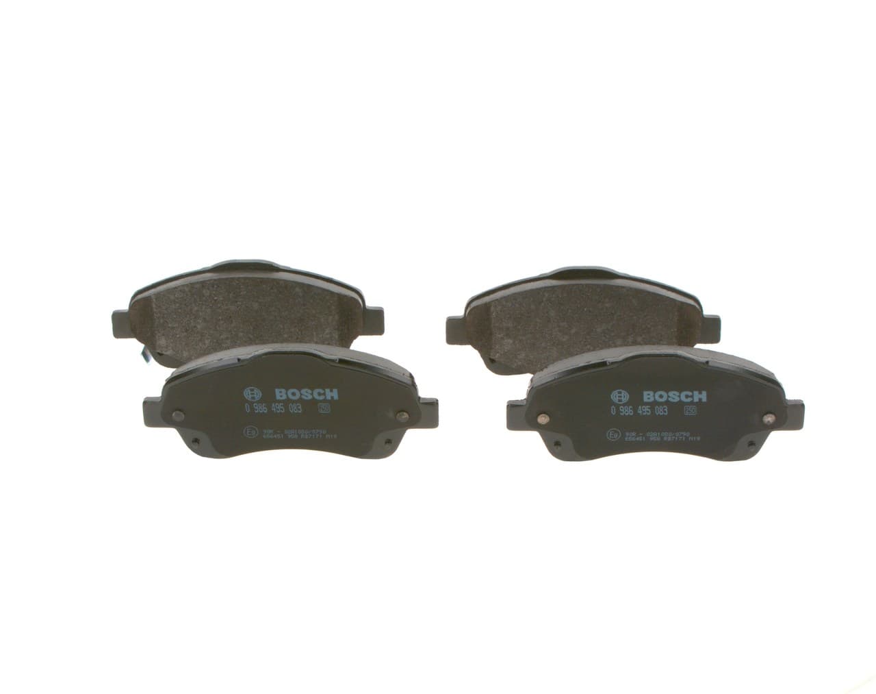 Stabdžių kaladėlių komplektas — BOSCH 0 986 495 083