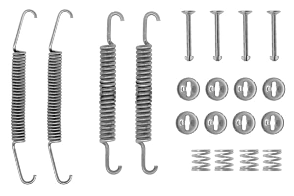 BOSCH 1 987 475 028 Būgninių stabdžių kaladėlių priedų komplektas