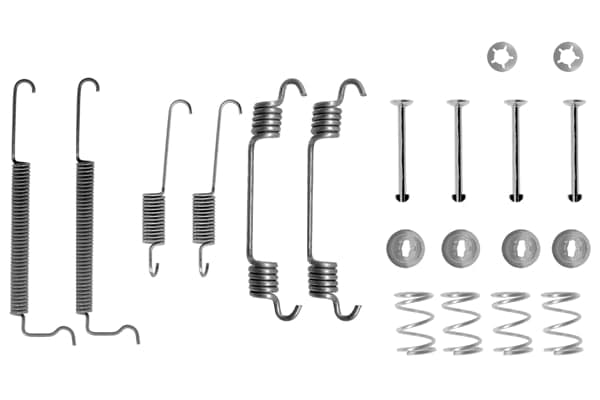BOSCH 1 987 475 134 Būgninių stabdžių kaladėlių priedų komplektas