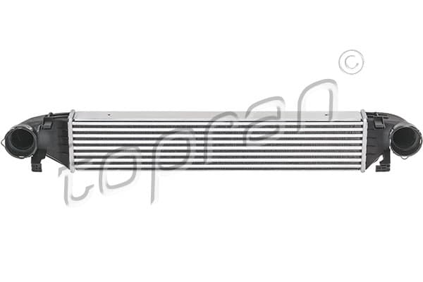 TOPRAN 408 158 Tarpinis oro aušintuvas