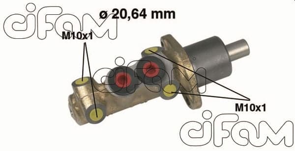 Pagrindinis stabdžių cilindras — CIFAM 202-059