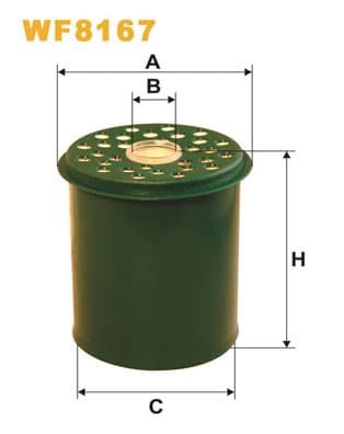 WIX FILTERS WF8167 Kuro filtras