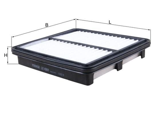 Oro filtras — KNECHT LX 4301