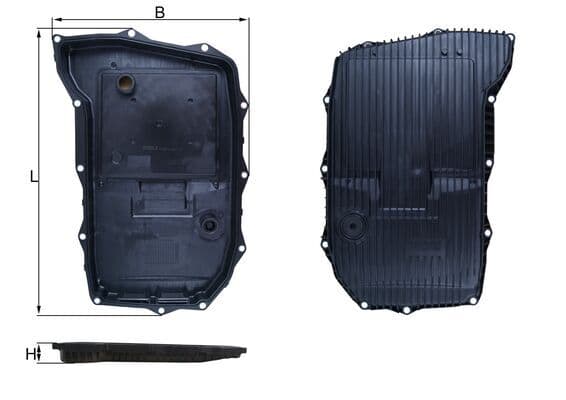 KNECHT HX 255 Automatinė transmisija alyvos karteris