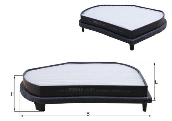 Salono filtras — KNECHT LA 37