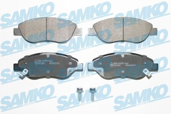 SAMKO 5SP2001 Stabdžių kaladėlių komplektas
