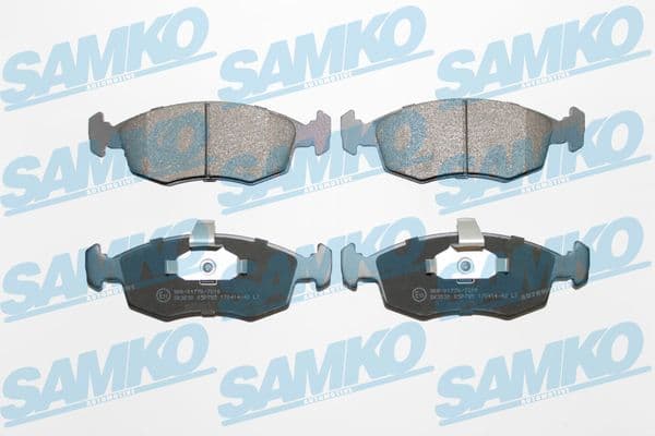 SAMKO 5SP785 Stabdžių kaladėlių komplektas