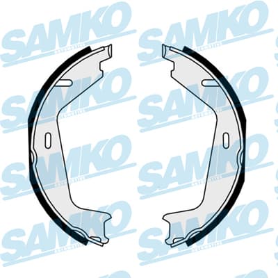 SAMKO 81036 Rankinio stabdžio kaladėlių komplektas