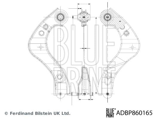 Pakabos svirtis — BLUE PRINT ADBP860165