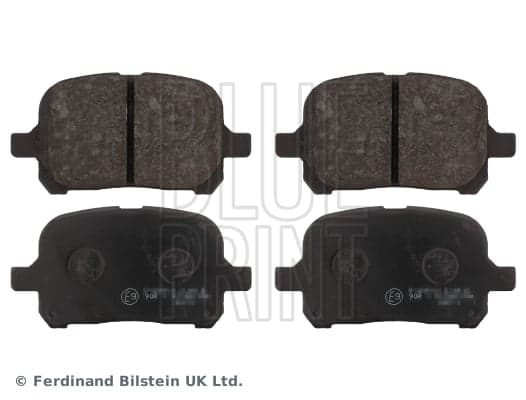 Stabdžių kaladėlių komplektas — BLUE PRINT ADT342118
