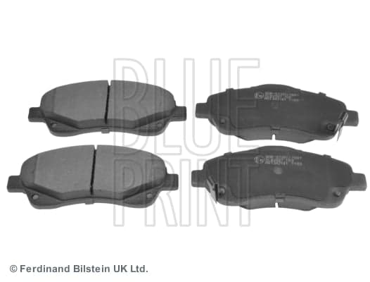 Stabdžių kaladėlių komplektas — BLUE PRINT ADT342141