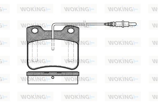 Brake pad set image