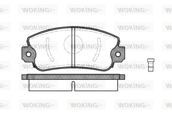 Brake pad set image