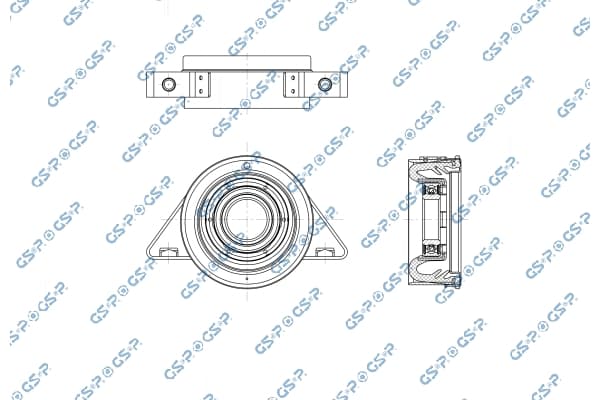 GSP 539922 Kardaninio veleno pakabinamas guolis