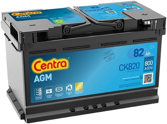 Akumuliatorius — CENTRA CK820