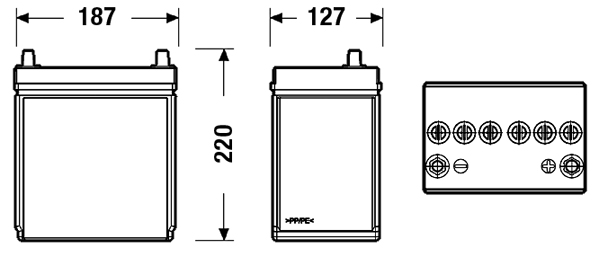 Akumuliatorius — CENTRA CB356