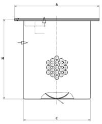 MANN-FILTER LE 15 013 x Filtras, suspausto oro įranga