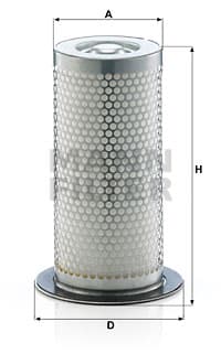 MANN-FILTER LE 13 005 x Filtras, suspausto oro įranga